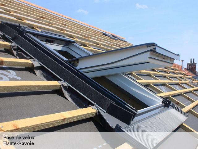 Pose de velux Haute-Savoie 