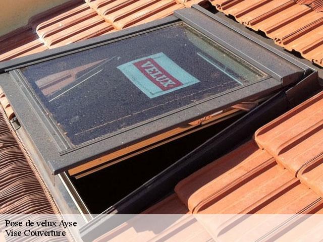 Pose de velux ayse-74130 Vise Couverture