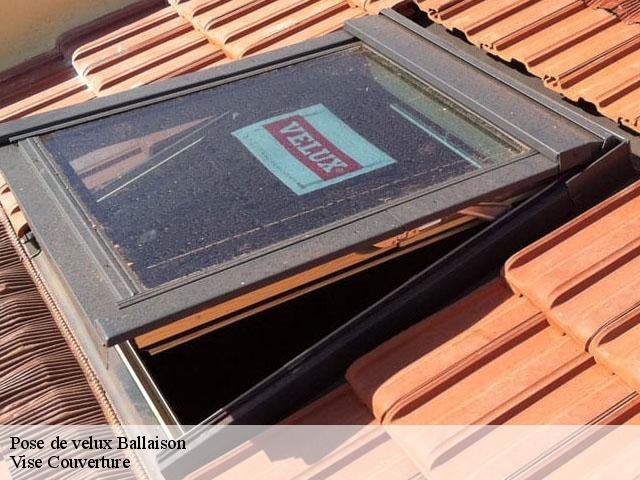 Pose de velux  ballaison-74140 Vise Couverture