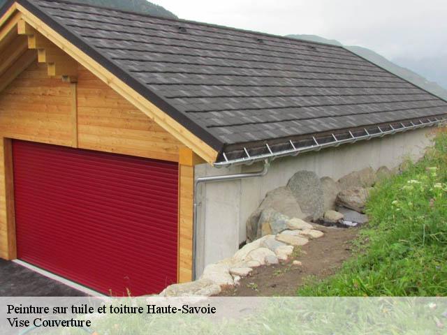 Peinture sur tuile Haute-Savoie