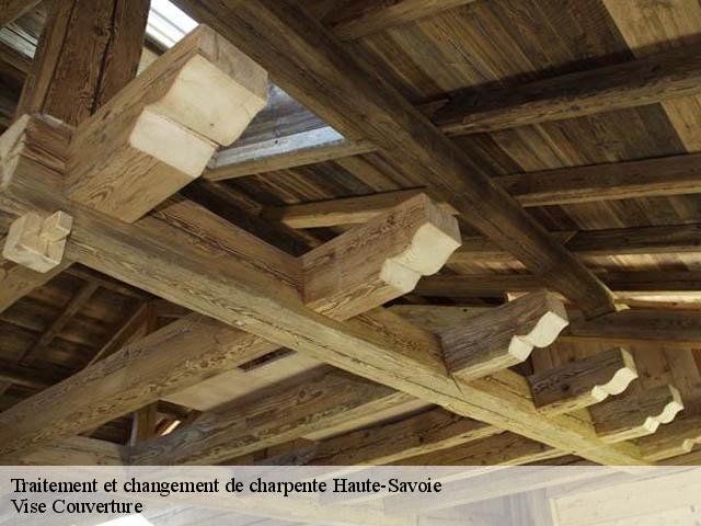 Traitement et changement de charpente Haute-Savoie 