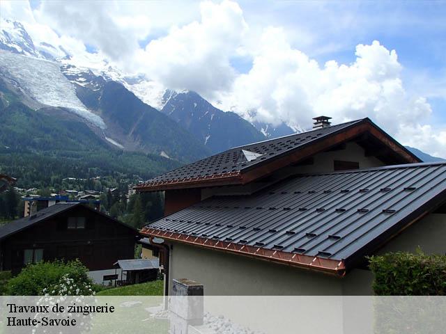 Travaux de zinguerie Haute-Savoie 