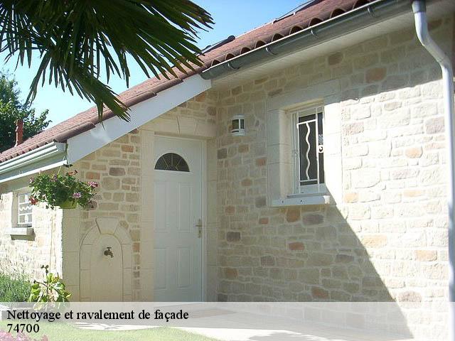 Nettoyage et ravalement de façade  74700