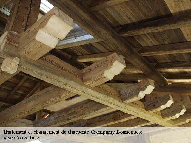 Traitement et changement de charpente 74150