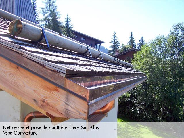 Nettoyage et pose de gouttière  hery-sur-alby-74540 Vise Couverture