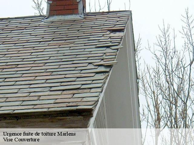 Urgence fuite de toiture marlens-74210 Vise Couverture