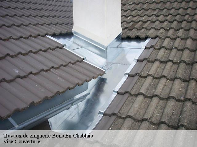 Travaux de zinguerie  bons-en-chablais-74890 Vise Couverture