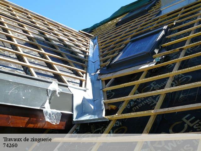 Travaux de zinguerie 74260